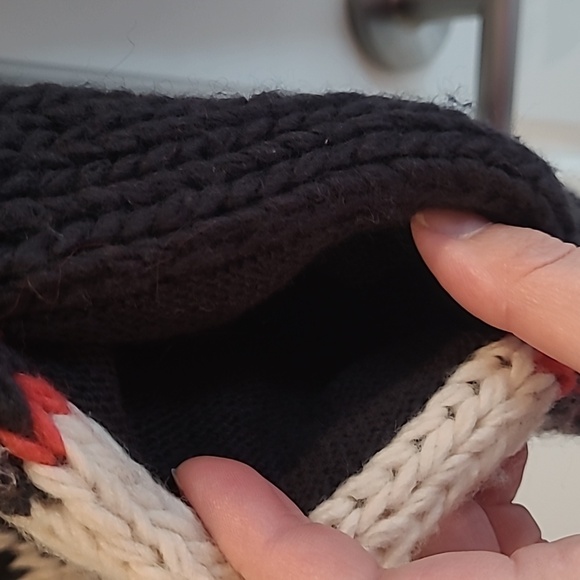 Roxy zip up wool blend sweater. Size large - Picture 4 of 8